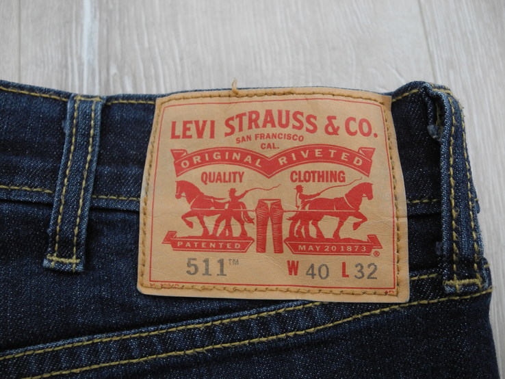 Джинсы Levis 511 40/32 ( Сост Нового ) , numer zdjęcia 3