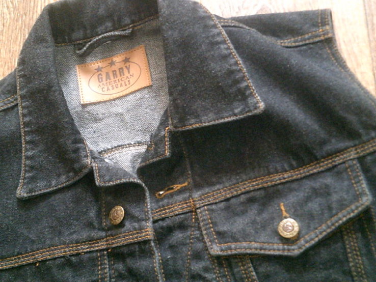 Garry Indigo - стильная джинс жилетка разм.М, photo number 5