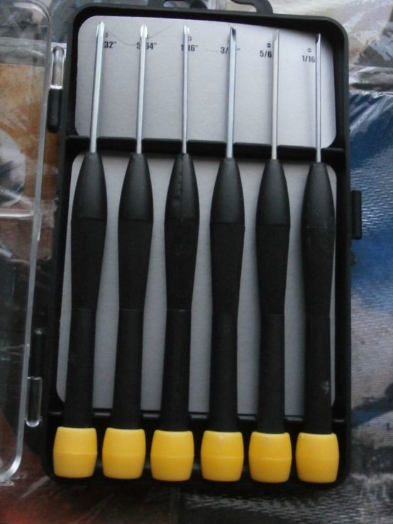 Набор отверток для точной механики 6 штук Tool Bench Hardware Precision screwdriver set, photo number 4