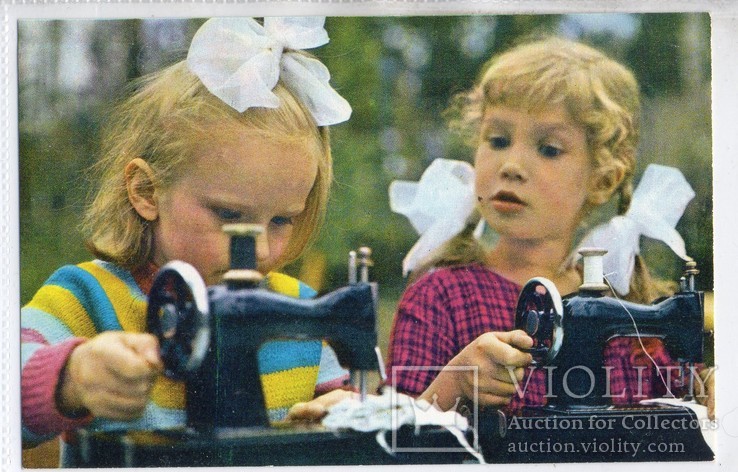 Мастерицы фото Бочинина Дети Швея 1972