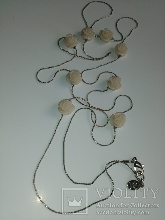 Ожерелье с резными розочками от Аксесарайз