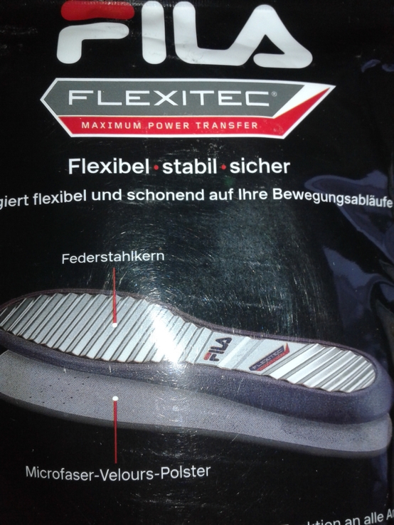 Новаторские стельки FLEXITEC Fila разм. 45-46 защита ног и суставов, фото №8
