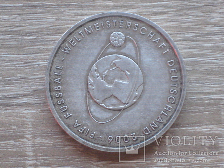 Монета срібло deutschland 2004 10euro, фото №4