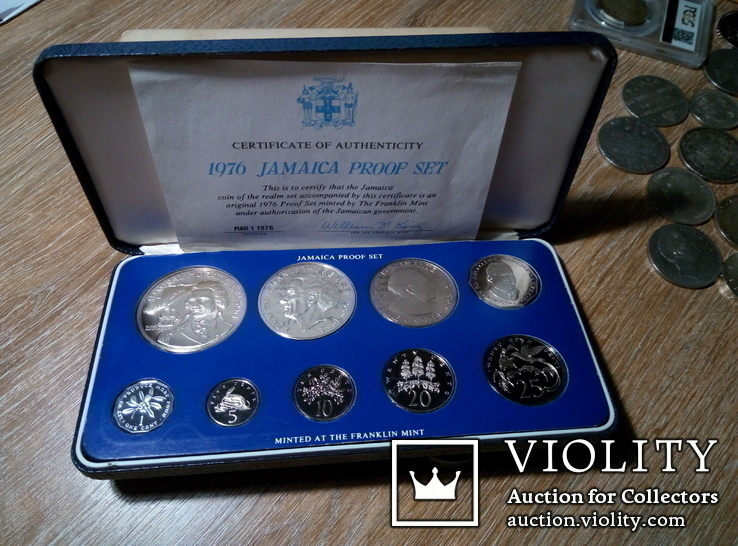 Ямайка (годовой набор монет) - 1976 г.