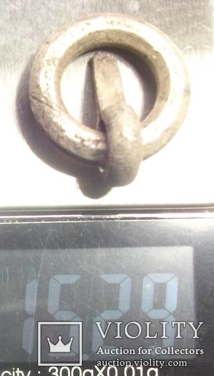 Пряжка периода Чк. Серебро. Вес 15,29 гр., фото №5