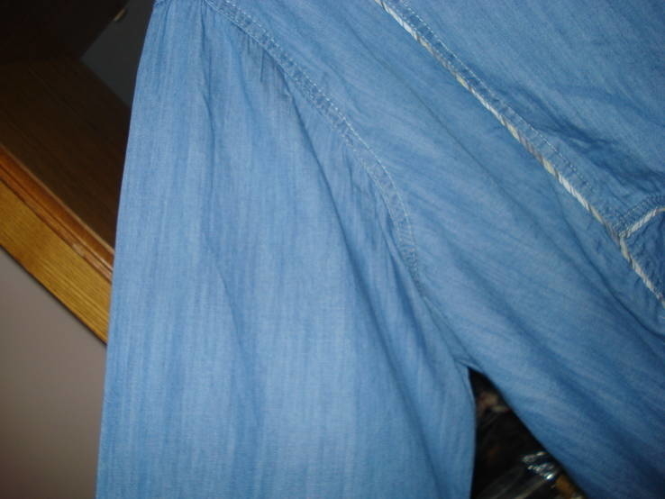 Рубашка джинс.большой размер(56-58), фото №5