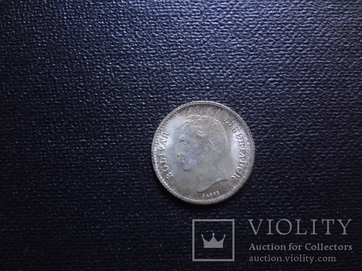 25 сантим 1948 Венесуэлла   серебро   (Г.6.19)~, фото №3