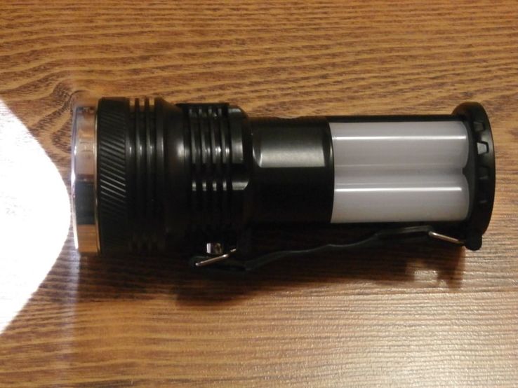 Многофункциональный фонарь аккумуляторный с солнечной панелью YJ-2881T, фото №3