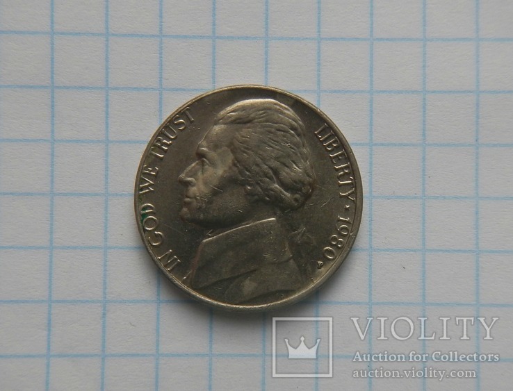 5 центів 1980 р., фото №2
