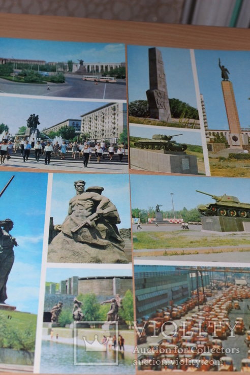 Волгоград  набор открыток 1973 год, фото №5