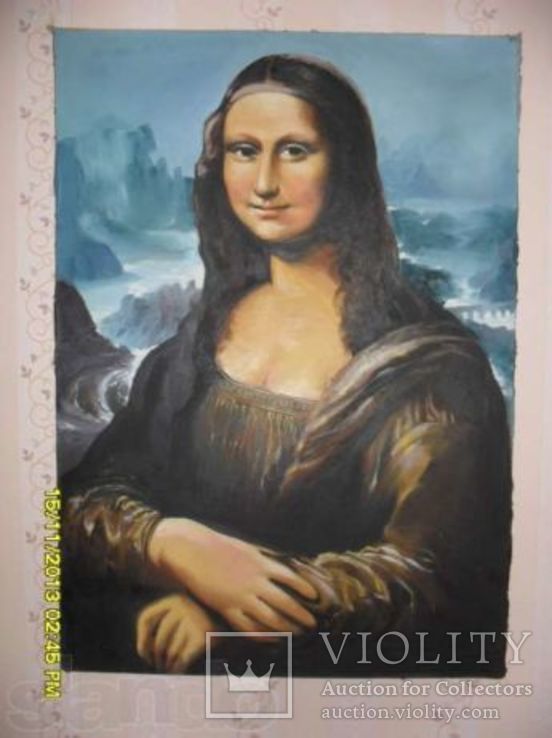 Картина Мона Лиза (Портрет госпожи Лизы Джокондо). Копия., фото №2