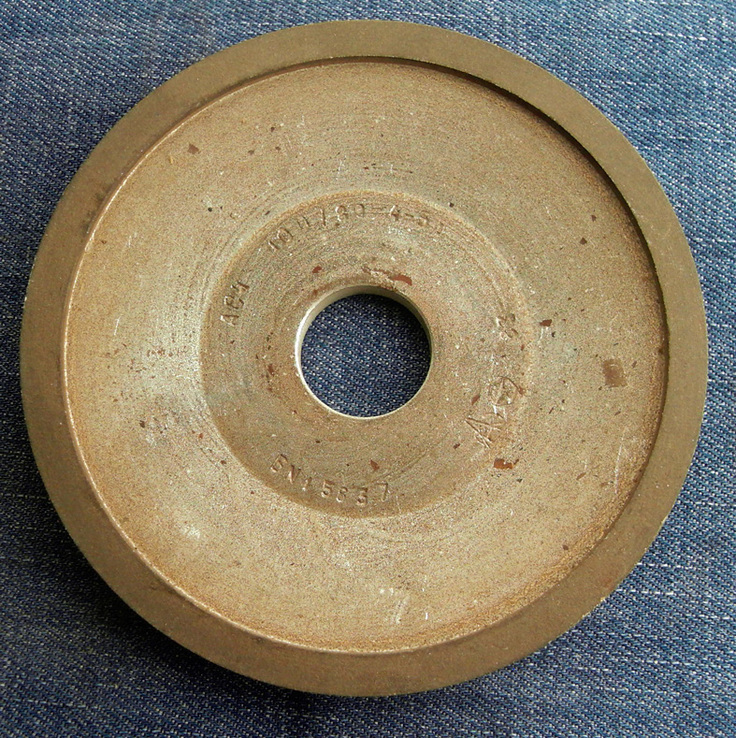 Dysk diamentowy talerz z pamięci ZSRR, wn. śred. 20mm, śr. 100mm, Lot 4035, numer zdjęcia 2