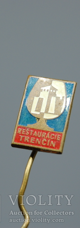Значок Чехия Restauracie Trencin., фото №2