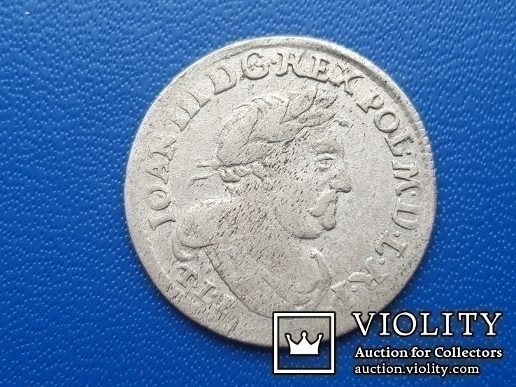 6 грош 1680 г. Ян ІІІ Собесский, фото №4