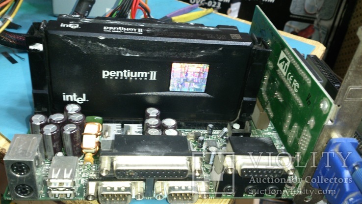 Материнская плата  на базе PENTIUM II рабочая, фото №4