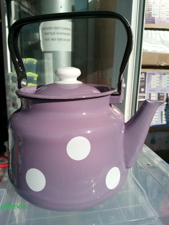 Чайник эмалированый 3,5 литра  ( 4 ), photo number 2