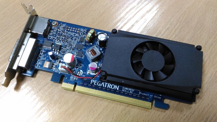 Видеокарта HP Pegatron GeForce GT310DP DDR3 512Mb 64bit PCI-I Nvidia, фото №3