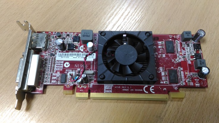 Видеокарта AMD Radeon HD5450 PCI-E, 512 МБ DDR2, 64bit, DVI, порт дисплея, фото №2