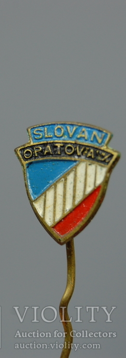 Значок Чехия Slovan Opatova, фото №2