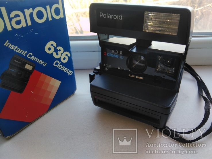 Polaroid 636 с родной коробкой, фото №2