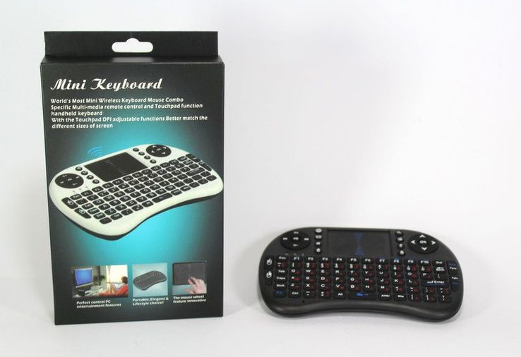 Беспроводная мультимедийная клавиатура MWK08/i8 + touch