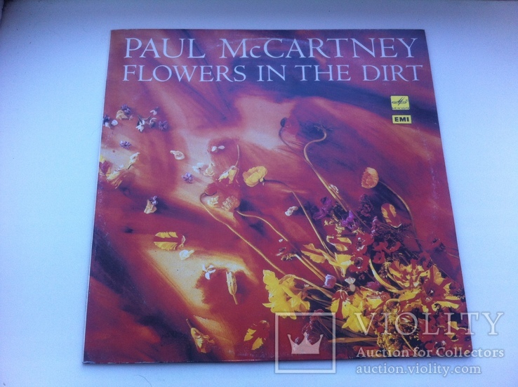 Paul  McCartney - Flowers in The Dirt 1990 EX+/EX+