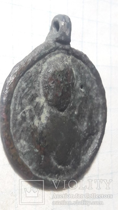 Великий ранній медальйон Оранта Русь, фото №8
