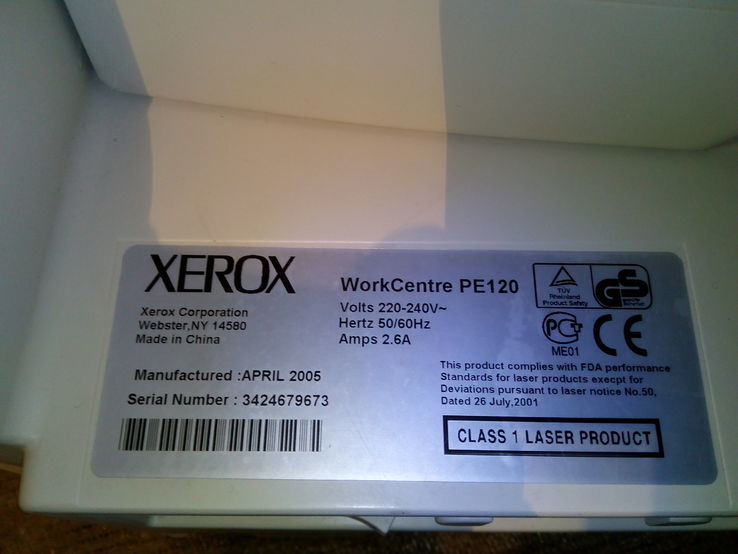 Форматер плата форматирования Xerox WorkCentre PE120i, photo number 3