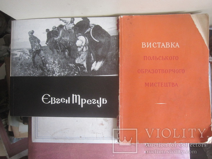 Две книги из библиотеки художника Е. З. Трегуб., фото №2