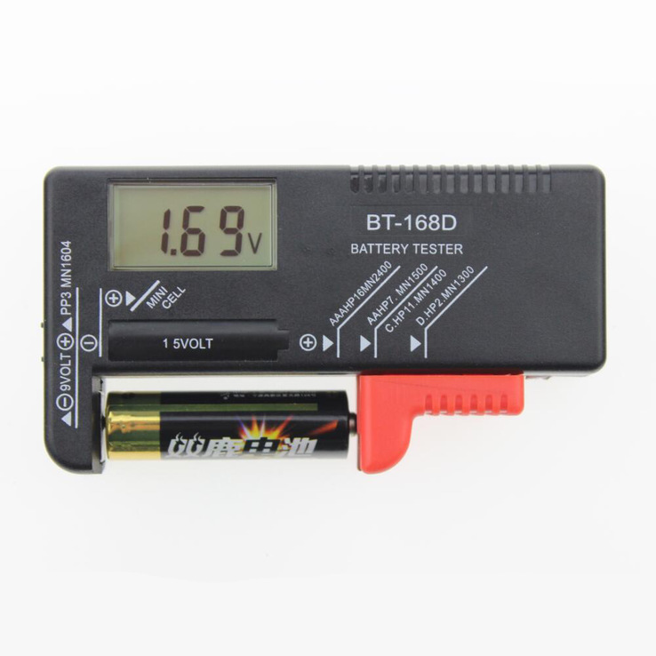 Электронный тестер для батареек BT-168D, photo number 2