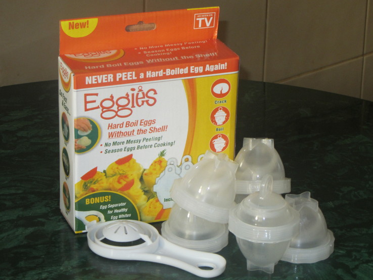 Формочки Eggies для варки яиц – без скорлупы, numer zdjęcia 2