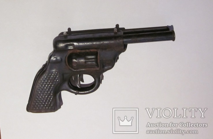 Металический двухствольный пистолет СССР, фото №2