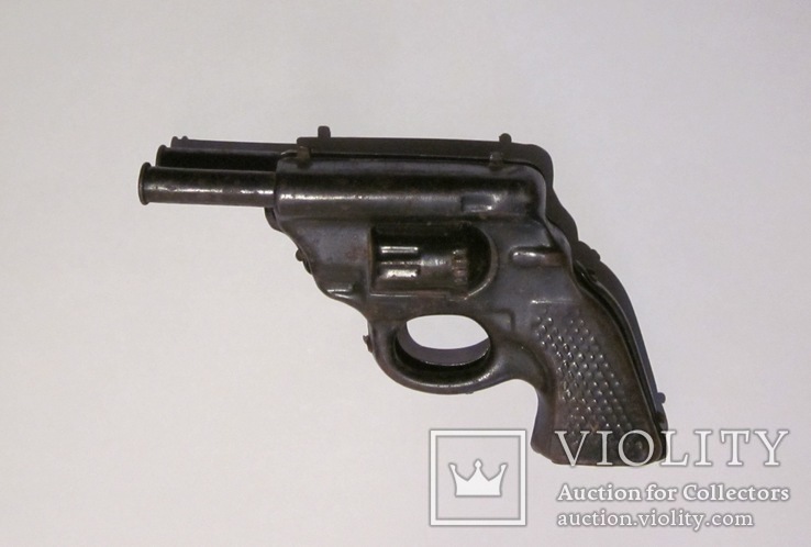 Металический двухствольный пистолет СССР, фото №3