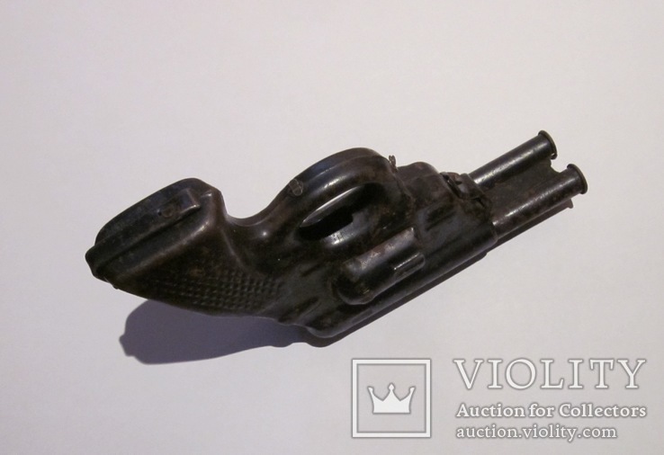 Металический двухствольный пистолет СССР, фото №4