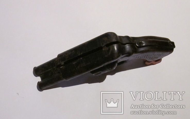 Металический двухствольный пистолет СССР, фото №5