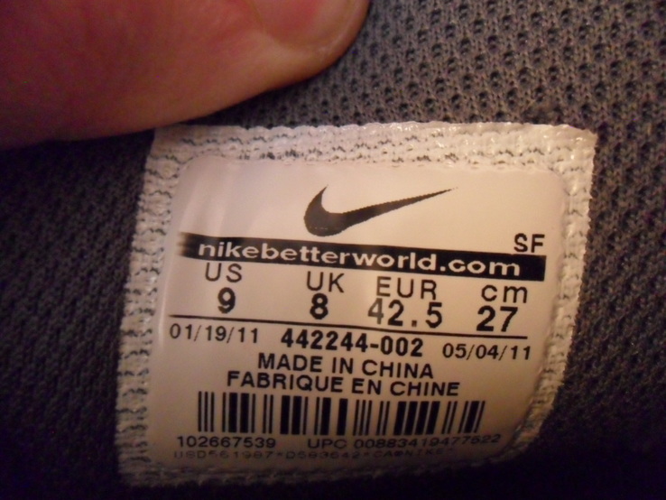 Бутсы Nike, кроссовки, шиповки, копы, кеды. Реплика., фото №8