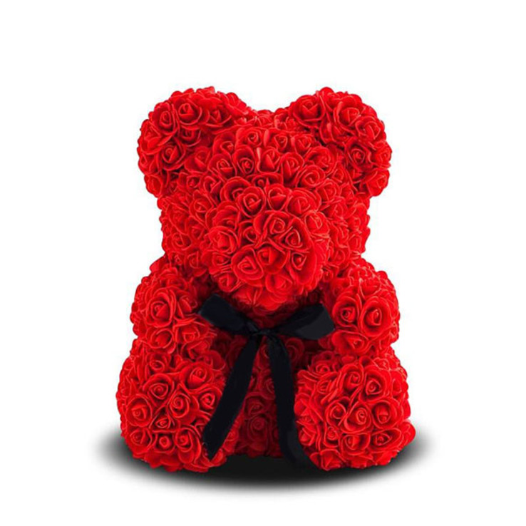 Мишка и роз"Teddy Bear" 25 см