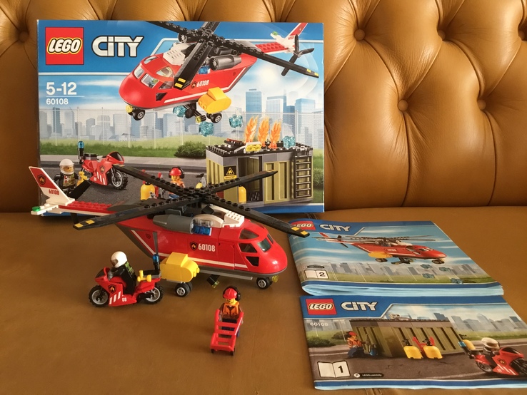 LEGO City Лего сити Пожарная команда быстрого реагирования 60108, фото №2