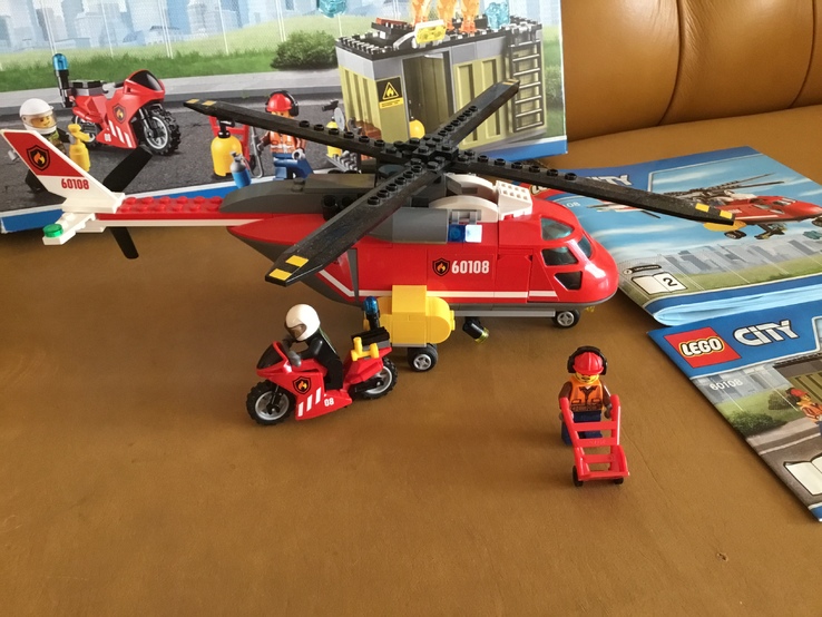 LEGO City Лего сити Пожарная команда быстрого реагирования 60108, фото №3