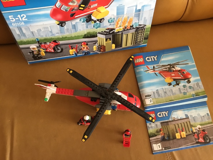 LEGO City Лего сити Пожарная команда быстрого реагирования 60108, фото №4