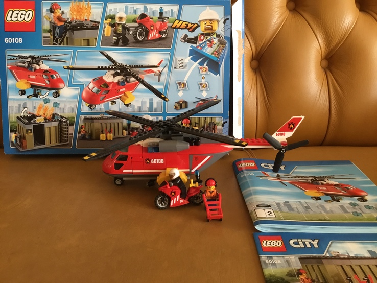 LEGO City Лего сити Пожарная команда быстрого реагирования 60108, фото №5