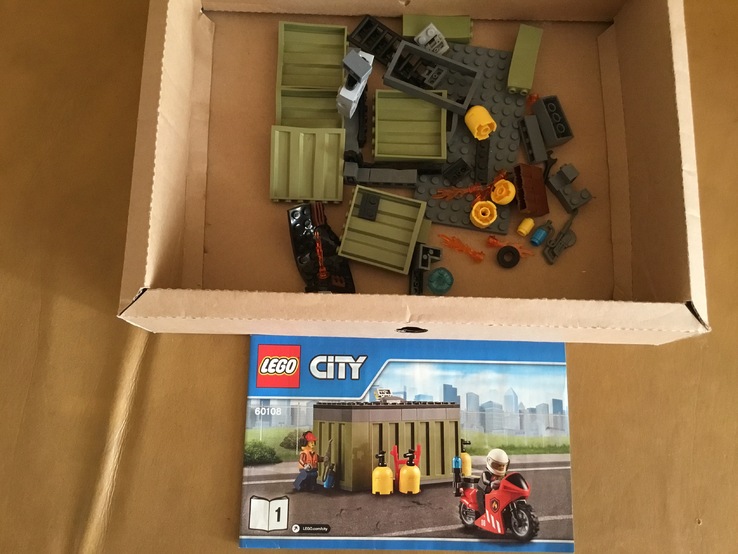 LEGO City Лего сити Пожарная команда быстрого реагирования 60108, фото №6