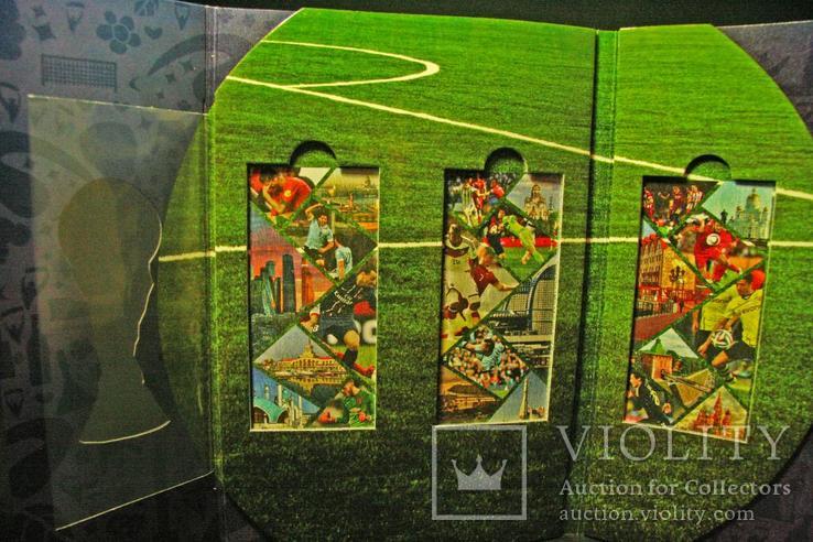  Капсульный альбом-планшет «Чемпионат мира по футболу 2018» (6 монет + банкнота), фото №4