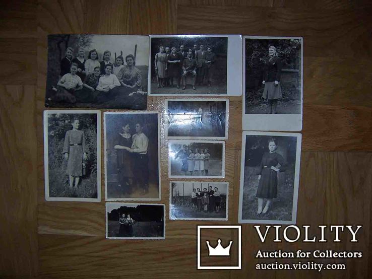 Девушки Остарбайтеры в Германии 1943-45гг Десять фотографий и фотооткрыток