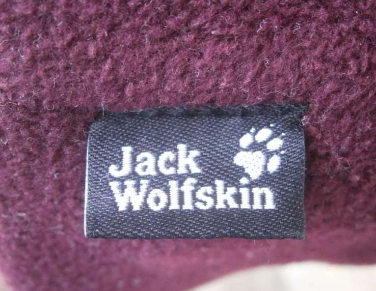 Jack Wolfskin шапка бордовая, фото №6