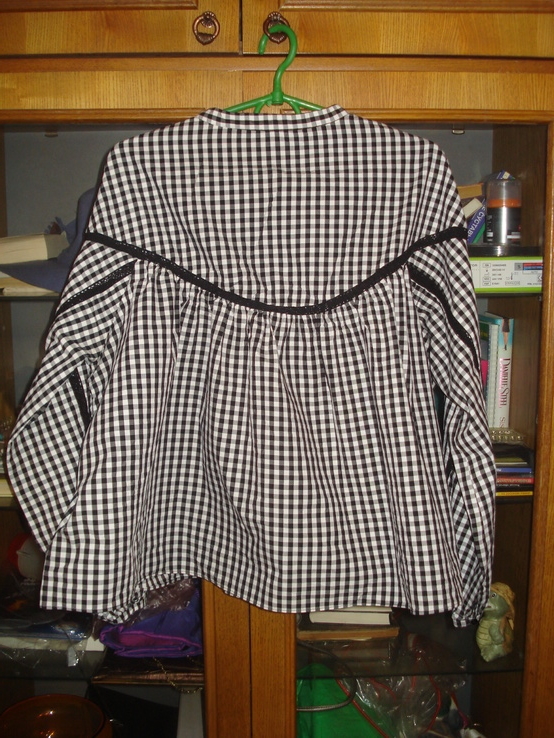 Блуза в клеточку, фото №11