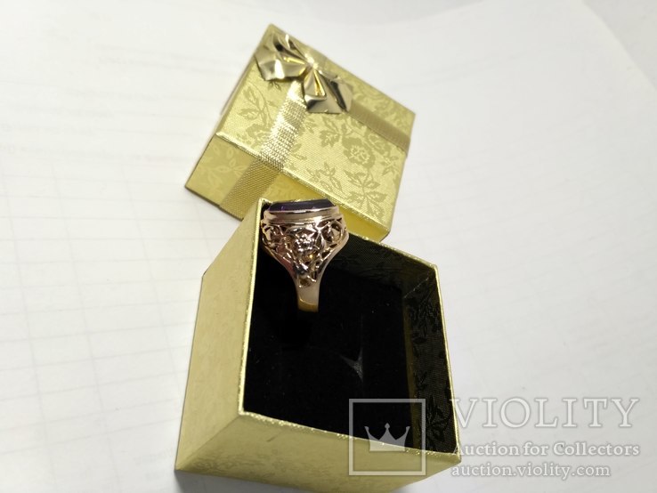 Золотое кольцо СССР 6,58 грамм, 17 размер, фото №5