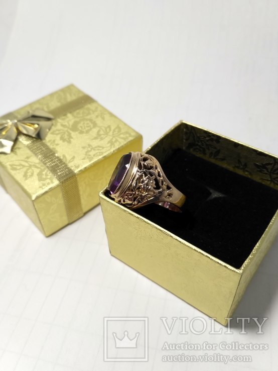 Золотое кольцо СССР 6,58 грамм, 17 размер, фото №6