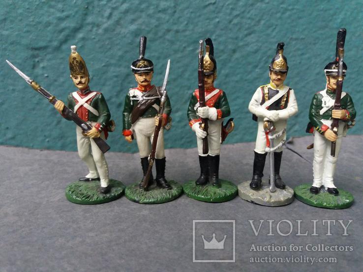 Солдаты наполеоновской войны . 5 шт., фото №2