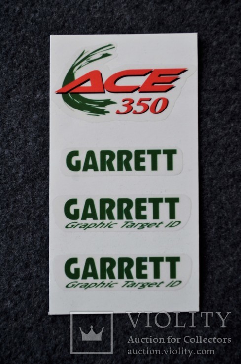Наклейки Garrett ACE 350, фото №2